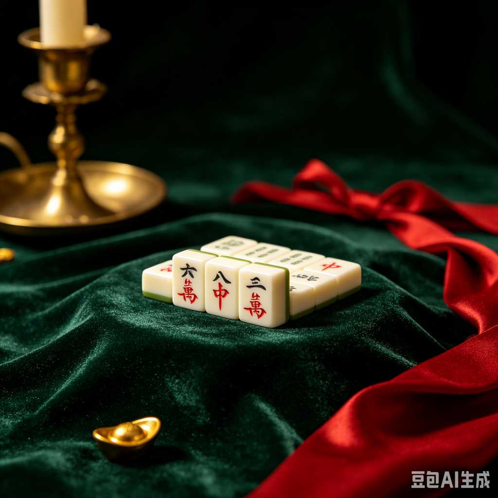 wood mahjong tiles