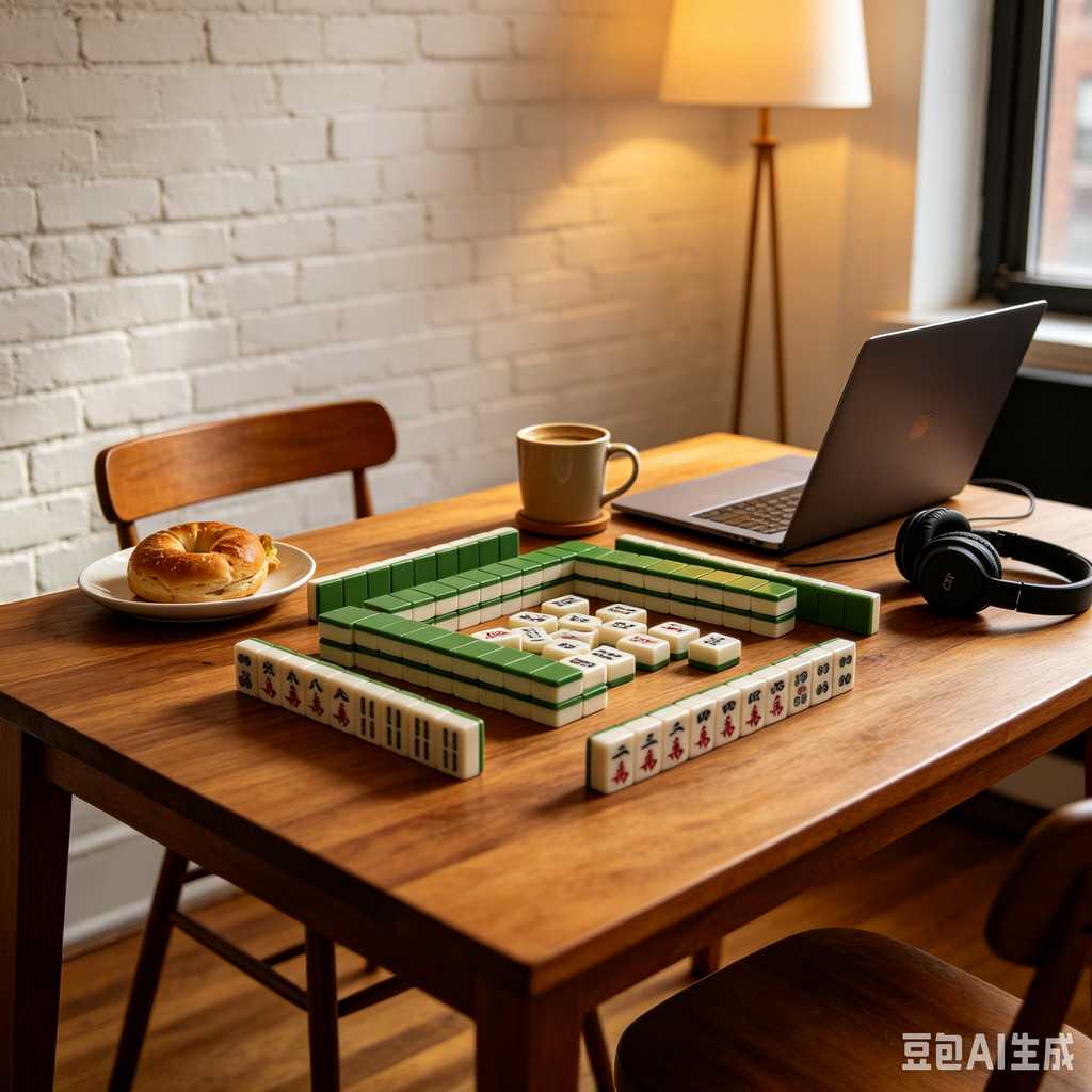 mahjong table top portable